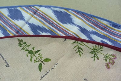 Mantel antimanchas Rectangular Huerta- Textiles Gomera